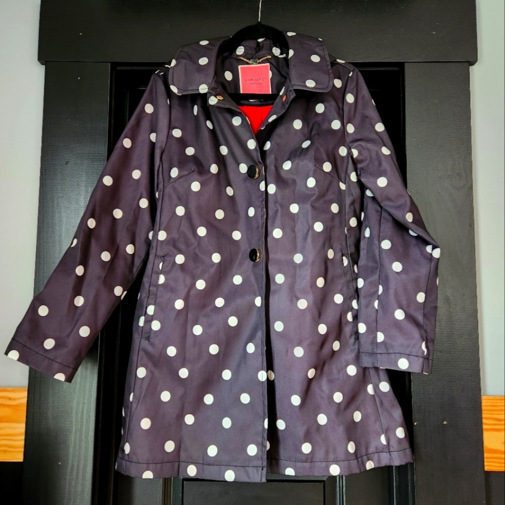 Kate Spade EUC rain coat jacket